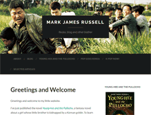 Tablet Screenshot of markjamesrussell.com